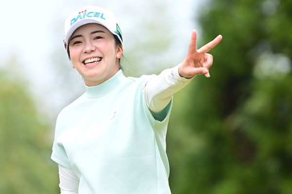 2025年 KKT杯バンテリンレディスオープン 初日 堀琴音 パステルカラー（Atsushi Tomura/Getty Images）