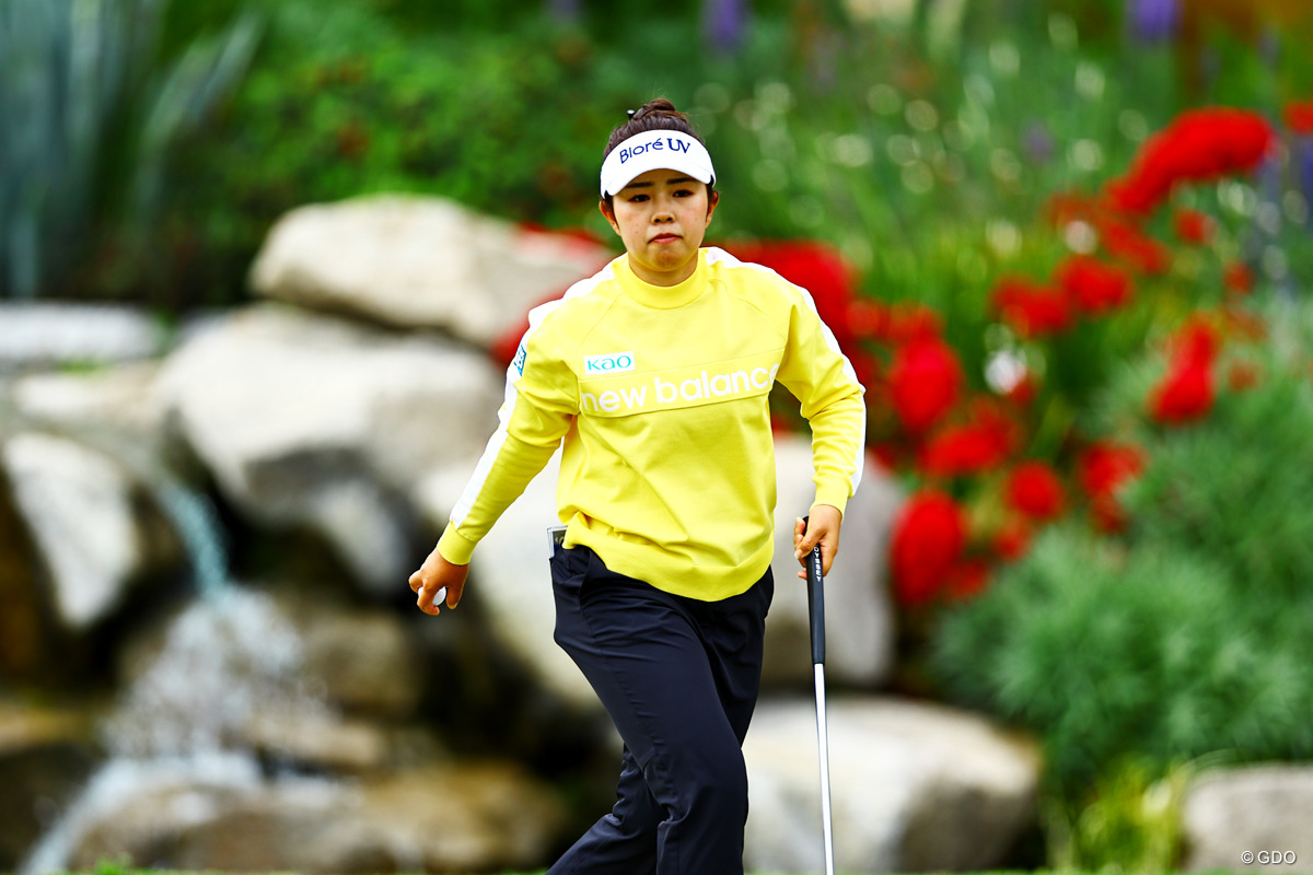 山下美夢有は午前中にスコアを伸ばして上位へ