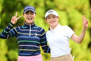 2025年 KKT杯バンテリンレディスオープン 2日目 河本結 新垣比菜