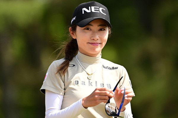 2025年 KKT杯バンテリンレディスオープン 2日目 安田祐香 前週チャンピオン(Atsushi Tomura/Getty Images)