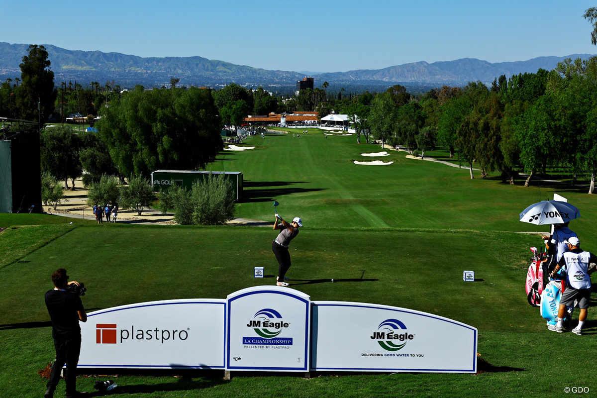 ティショットも安定