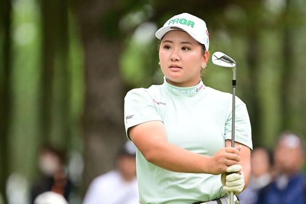 2025年 KKT杯バンテリンレディスオープン 3日目 小林夢果 小林夢果は初勝利に届かず号泣(Atsushi Tomura／Getty Images)