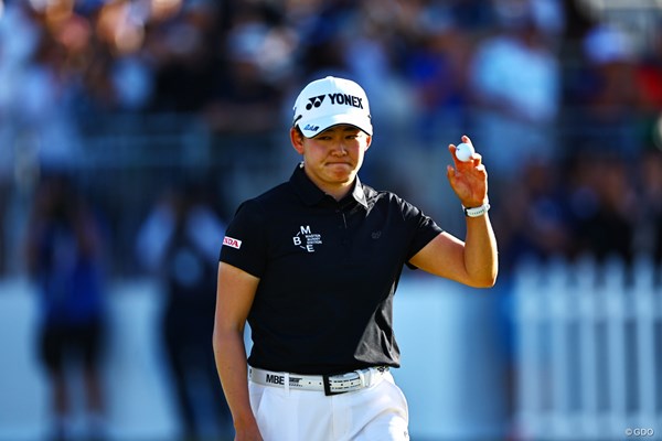 岩井明愛は今季2度目の2位