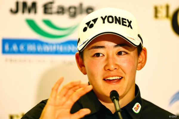 2025年 JMイーグルLA選手権 4日目 岩井明愛 可能な限り英語で応える
