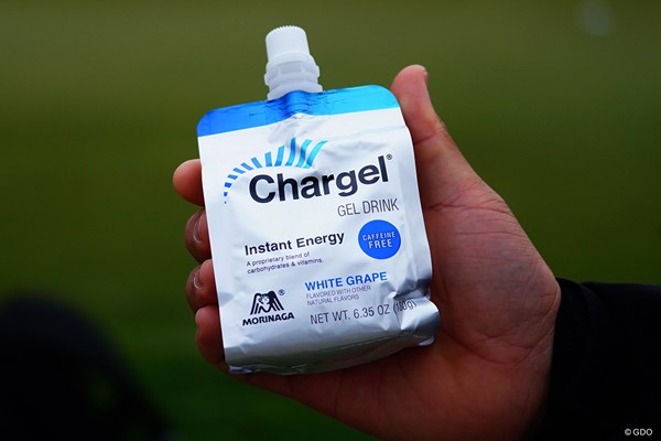 2025年 JMイーグルLA選手権 事前 森永アメリカのChargel 森永アメリカのChargel。ゼリー飲料は日本ではおなじみ
