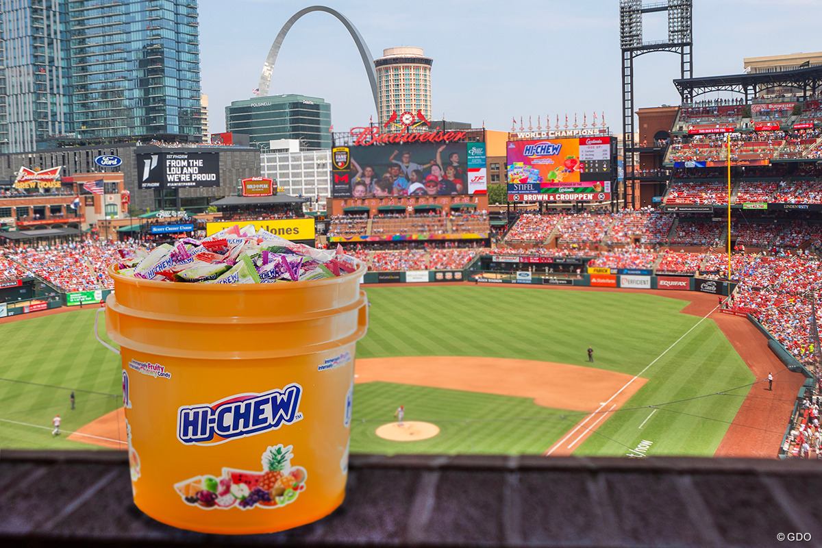 メジャーリーグではすでにおなじみのハイチュウ(提供：Morinaga-America)