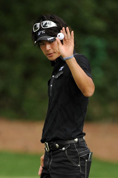 13番、14番のピンチを乗り越えた石川遼は3回目の挑戦で予選通過を果たした（Harry How/Getty Images）