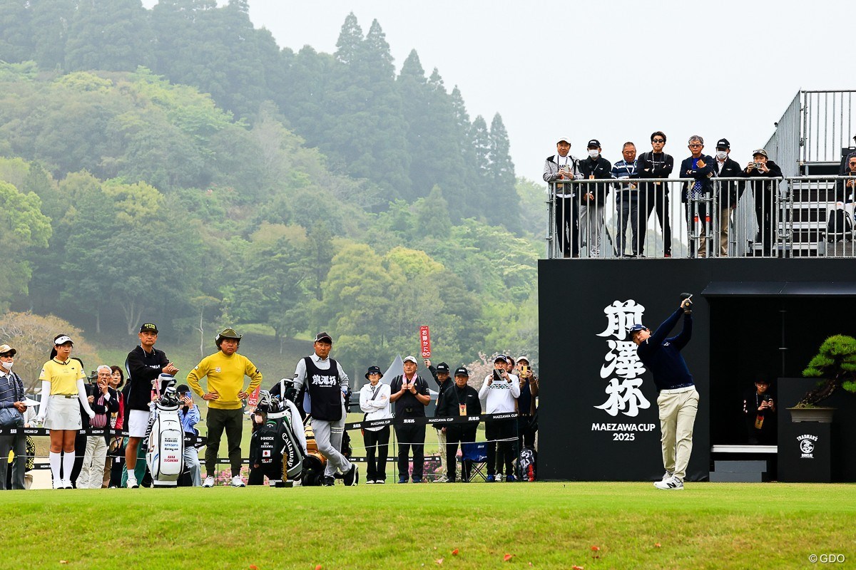 2025年 前澤杯 MAEZAWA CUP 初日 石川遼
