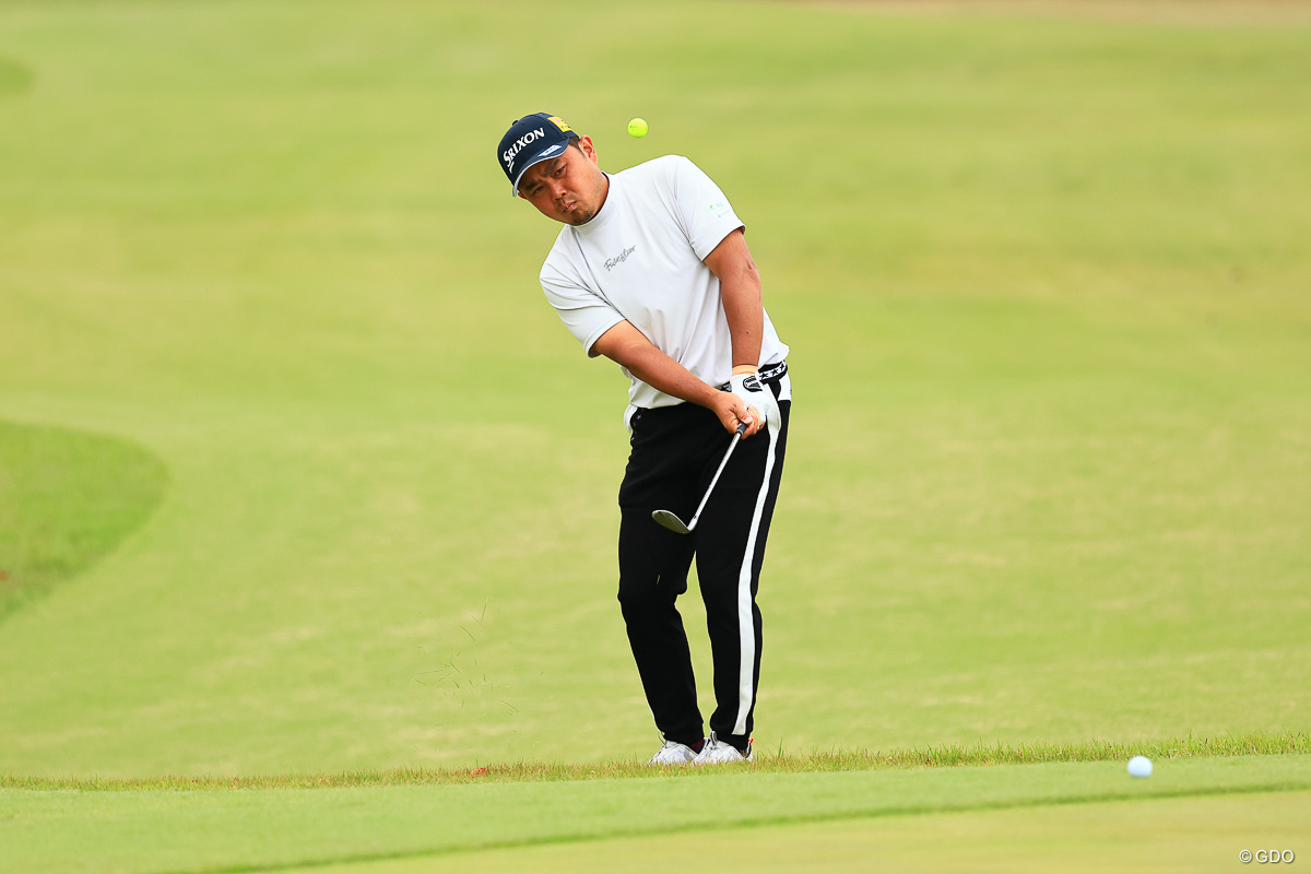 ?5でラウンド。北村弁護士の息子さんです。 2025年 前澤杯 MAEZAWA CUP 初日 北村晃一