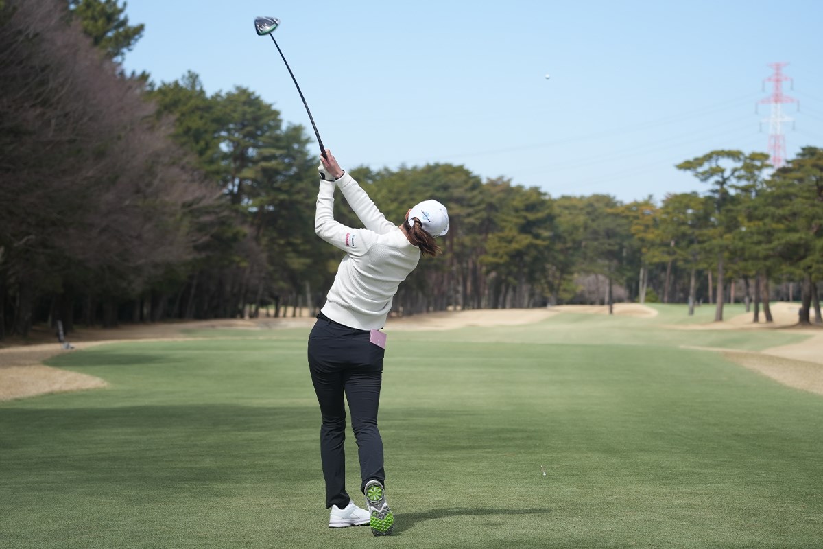 青木香奈子スイングセルフ解説