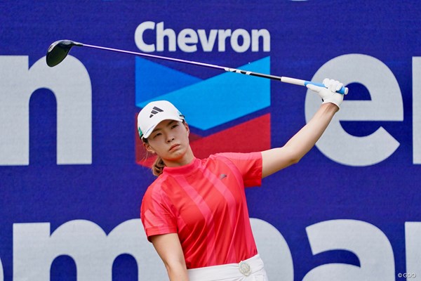 2025年 シェブロン選手権 2日目 渋野日向子 まずは4年連続の決勝ラウンド進出を目指す