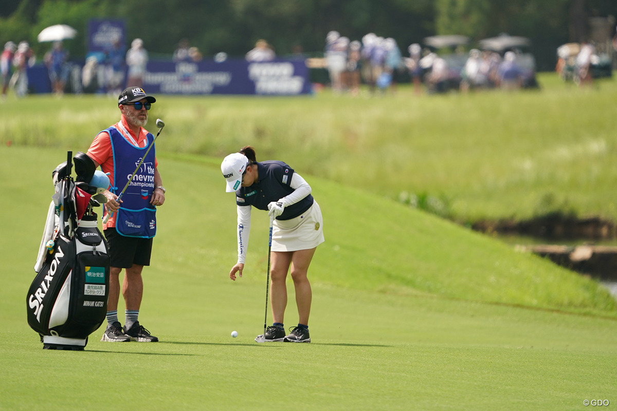 前半15番のダブルボギーで流れが一変