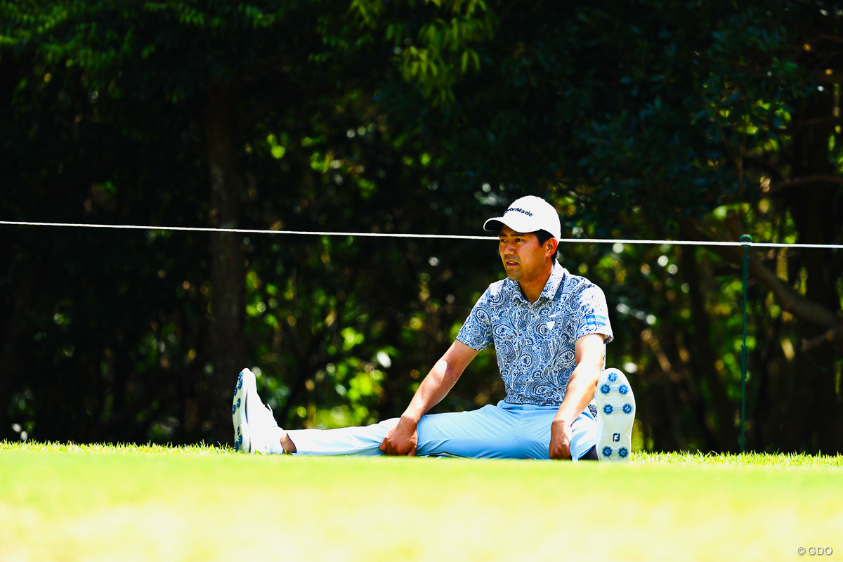 ふー、一休みするか。 2025年 前澤杯 MAEZAWA CUP 3日目 石坂友宏