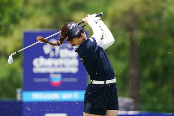 2025年 シェブロン選手権 3日目 西村優菜 第3ラウンドは三つ編みで