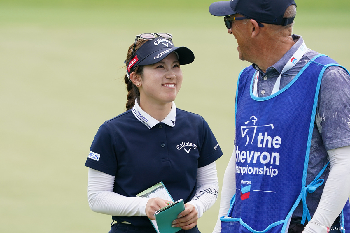 久々の決勝ラウンド。西村優菜は19ホールを回る長い一日に