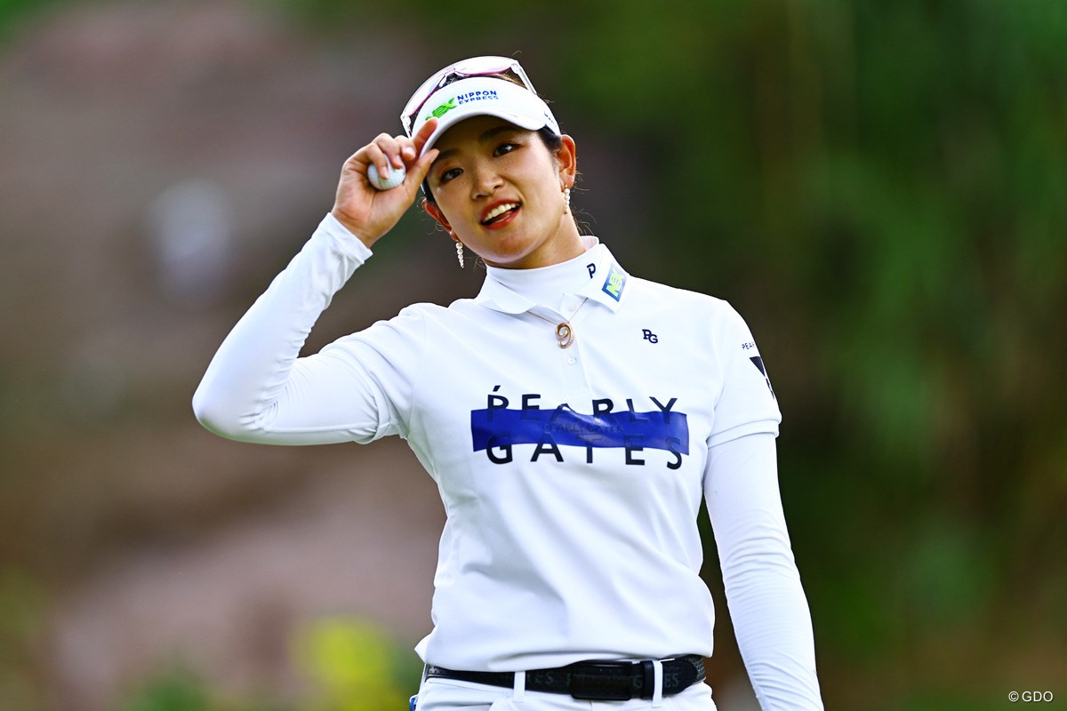 2025年 IOA選手権 presented by モロンゴ・カジノリゾート＆スパ 2日目 原英莉花