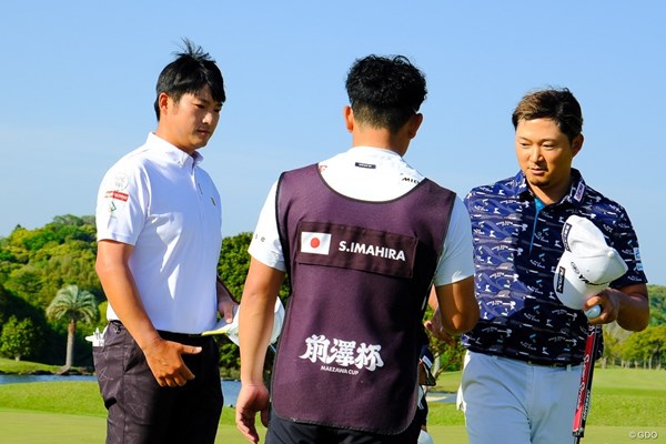 2025年 前澤杯 MAEZAWA CUP 最終日 小西たかのり 今平周吾（右）と競り合った