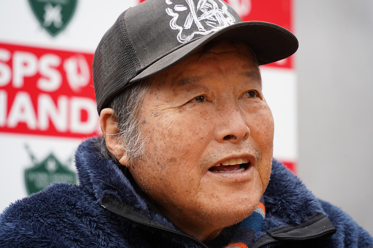 西郷真央への祝福メッセージを公開した尾崎将司