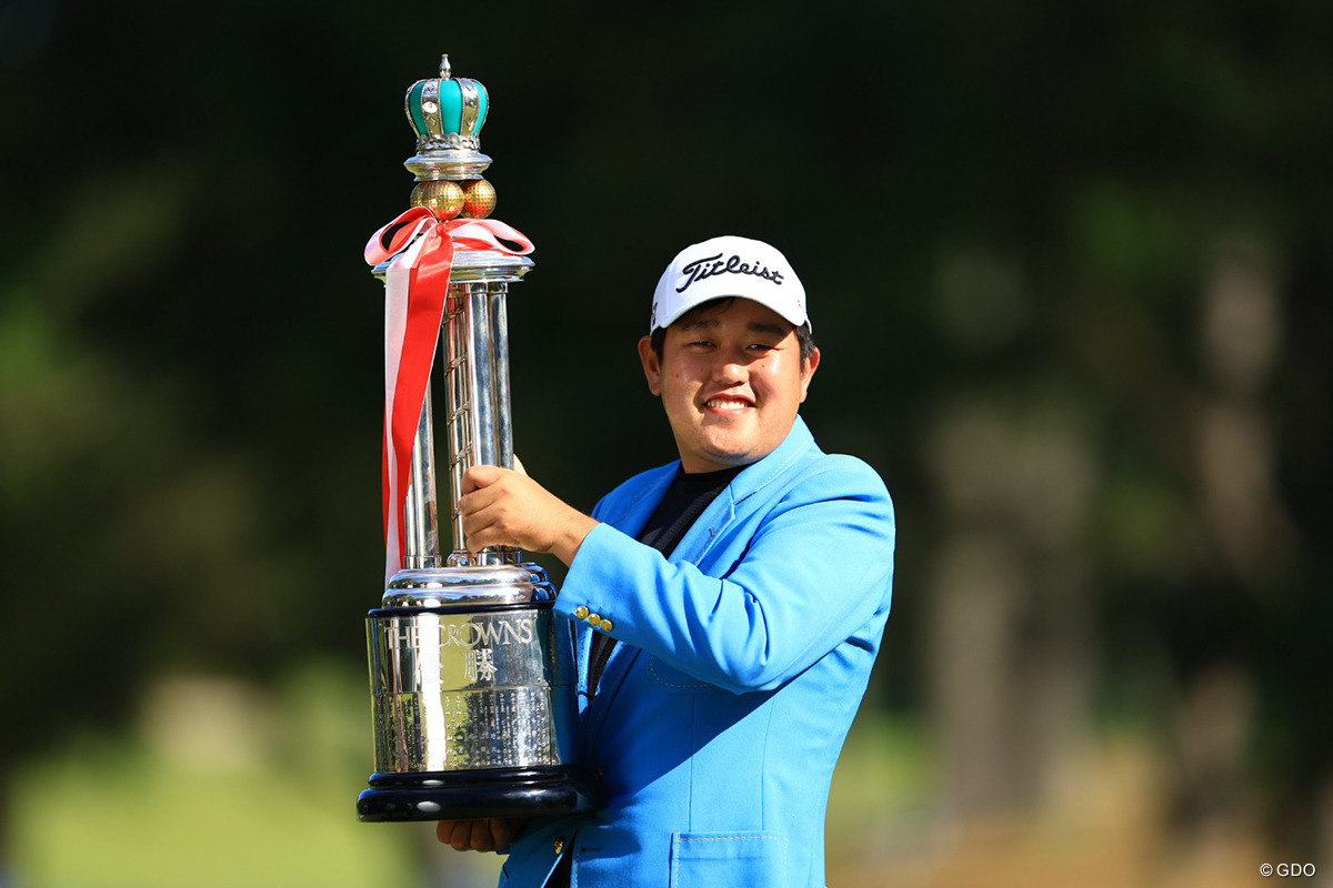 昨年大会でツアー初優勝を挙げた米澤蓮
