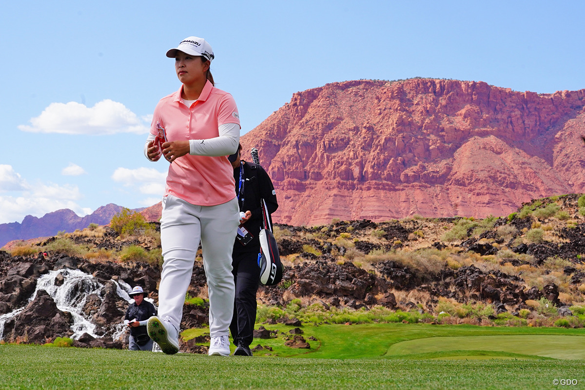 西郷真央はメジャー優勝の翌週、ユタ州へ