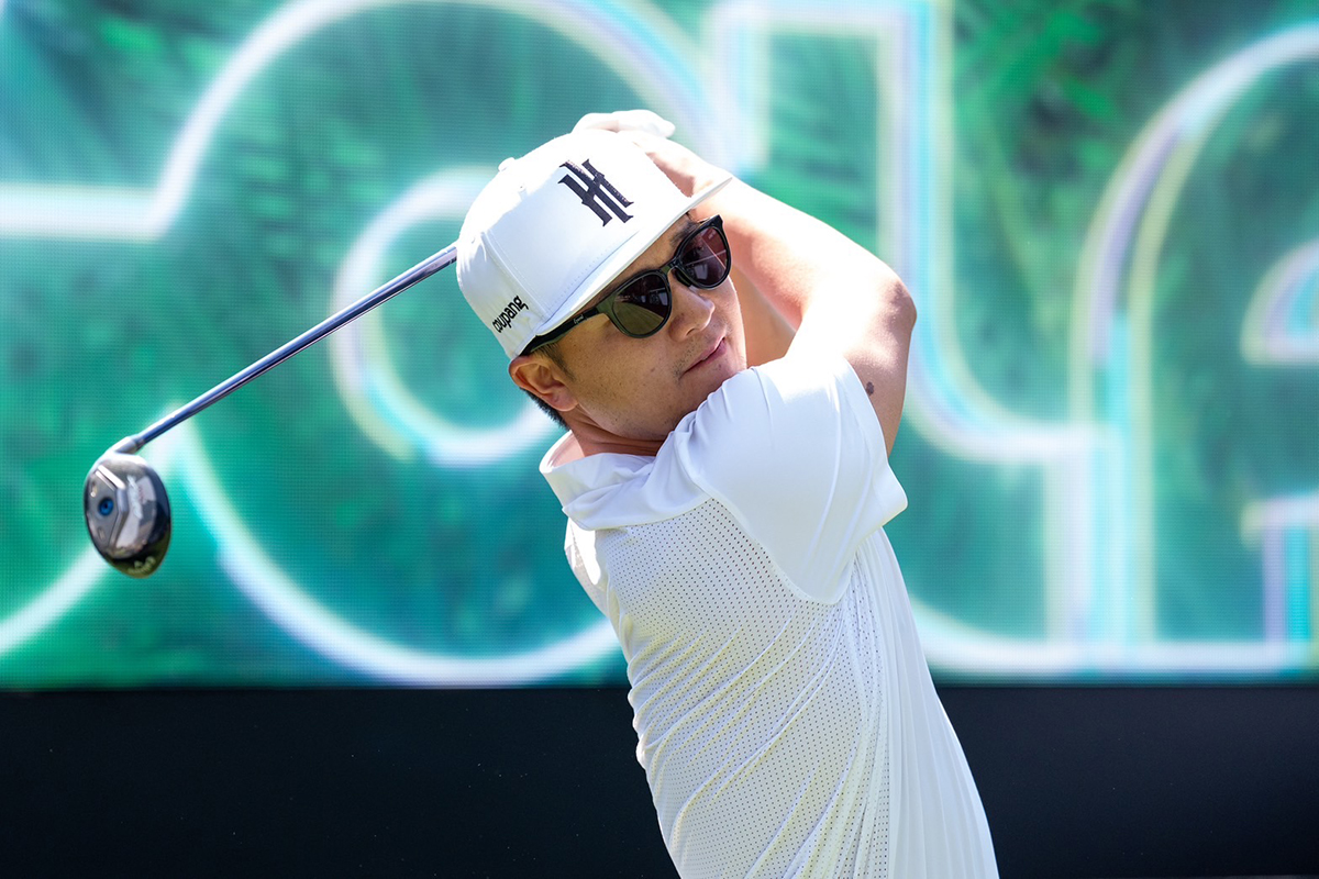 ショットの調子はしり上がりに良くなった