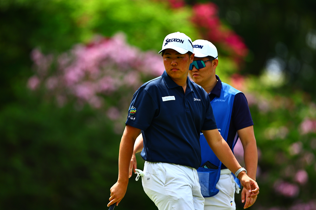 16歳アマの松山茉生は地元大会で悔しいスタート (C)JGTOimages