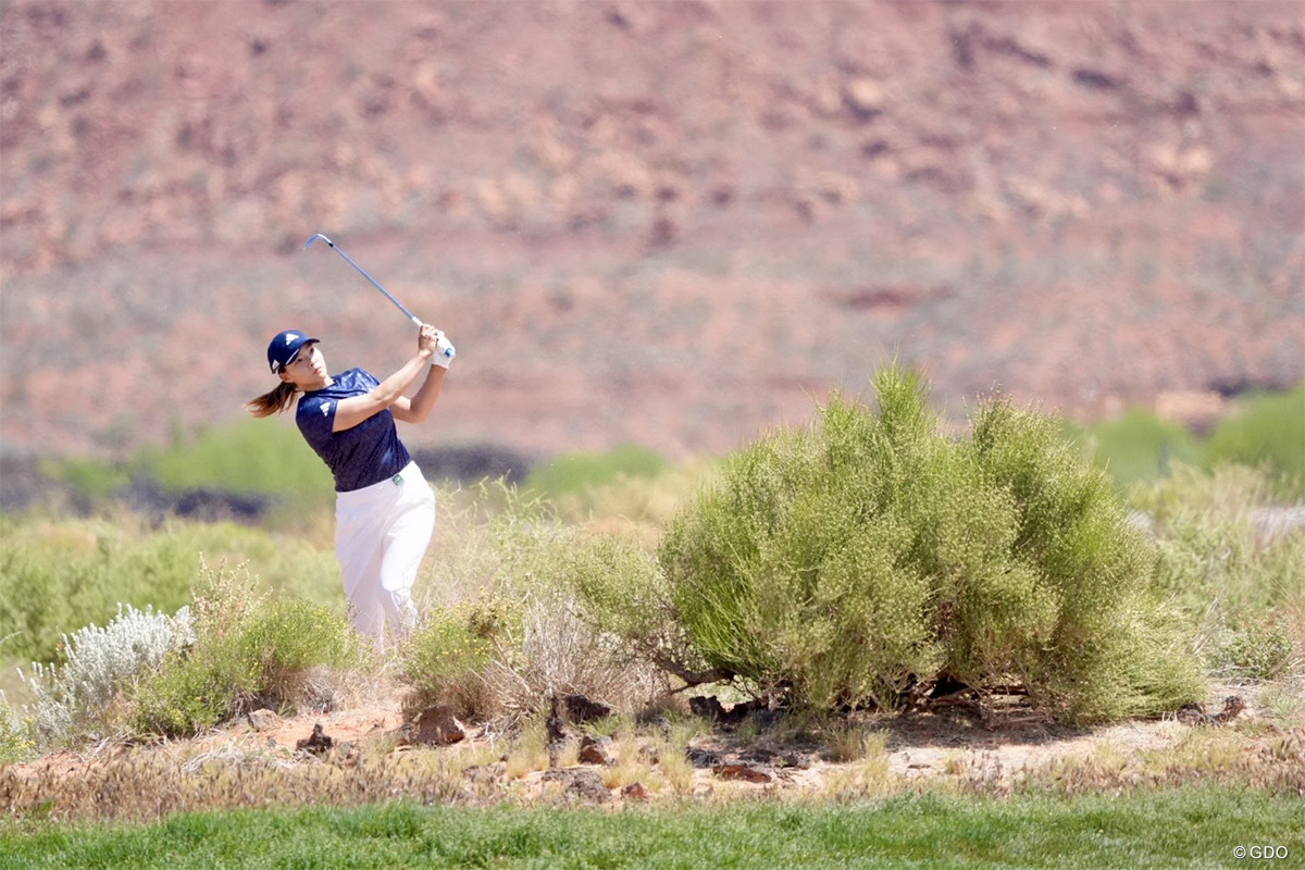 高地にあるトリッキーなコースと向き合う