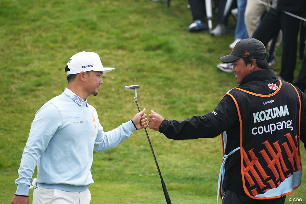 香妻陣一朗は「70」でプレー