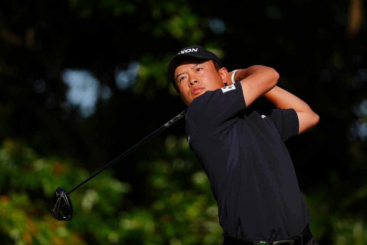 岡田晃平は初めての最終日最終組に臨む(C)JGTOimages