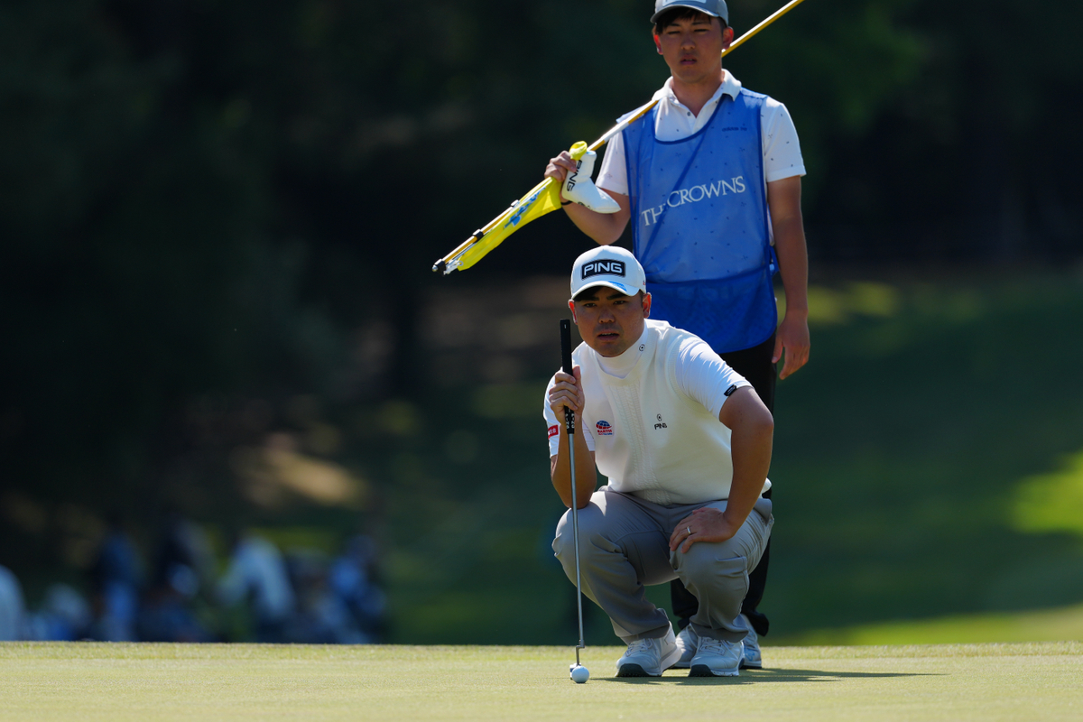 復帰戦の蝉川泰果は52位で最終日へ
