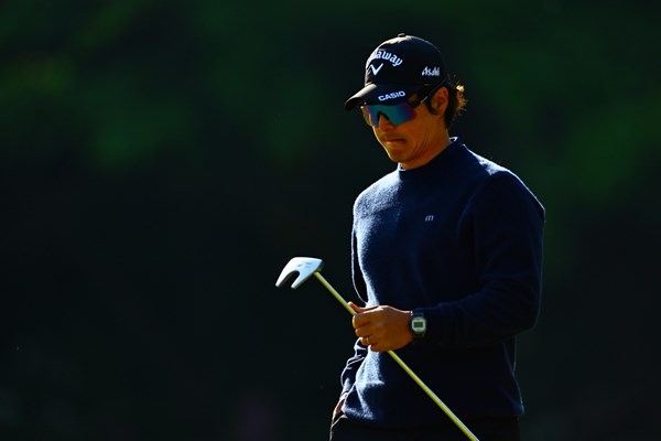 石川遼はパープレーで後退。首位とは7打差に開いた (C)JGTOimages