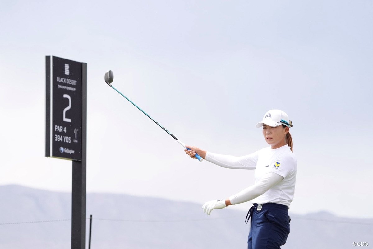 2025年 ブラックデザート選手権 3日目 渋野日向子