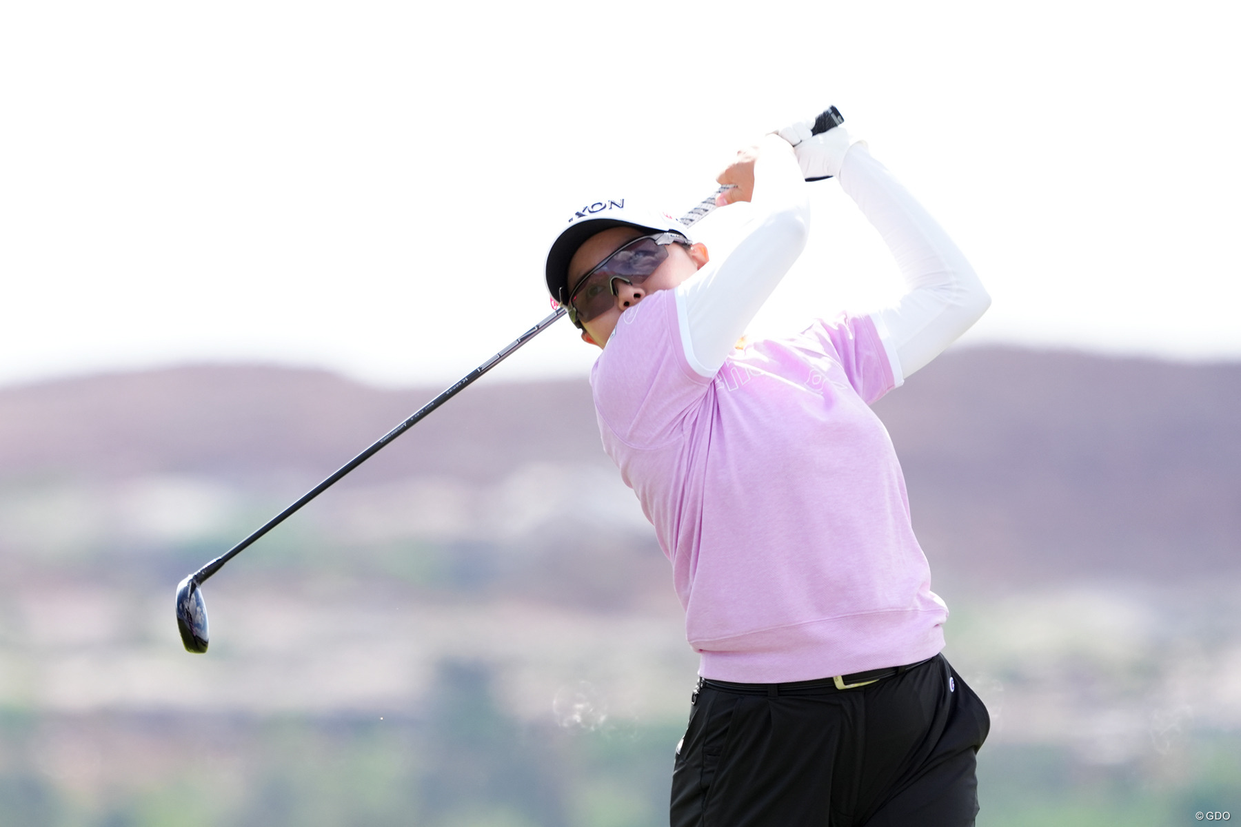 勝みなみは3日目に1イーグル3バーディ、1ボギーの「68」でプレーした