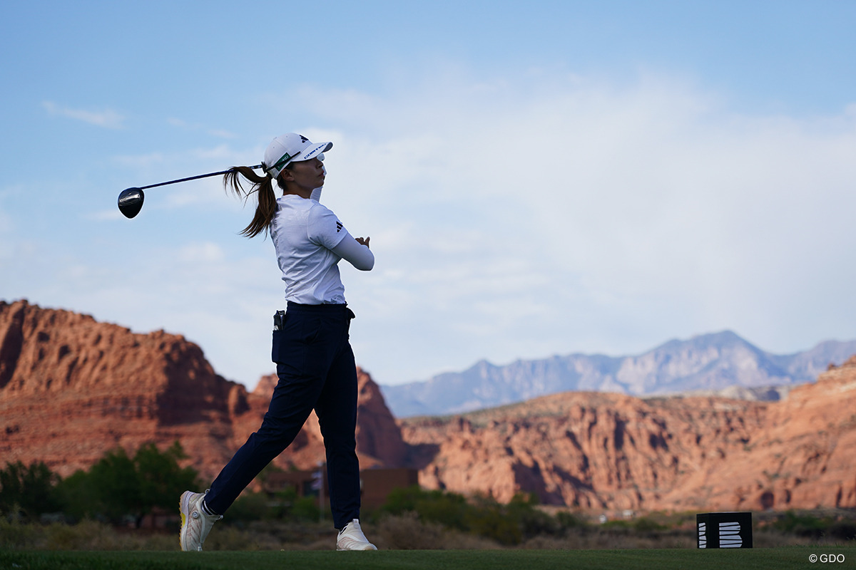 ティショットが荒れて序盤にスコアを落とした