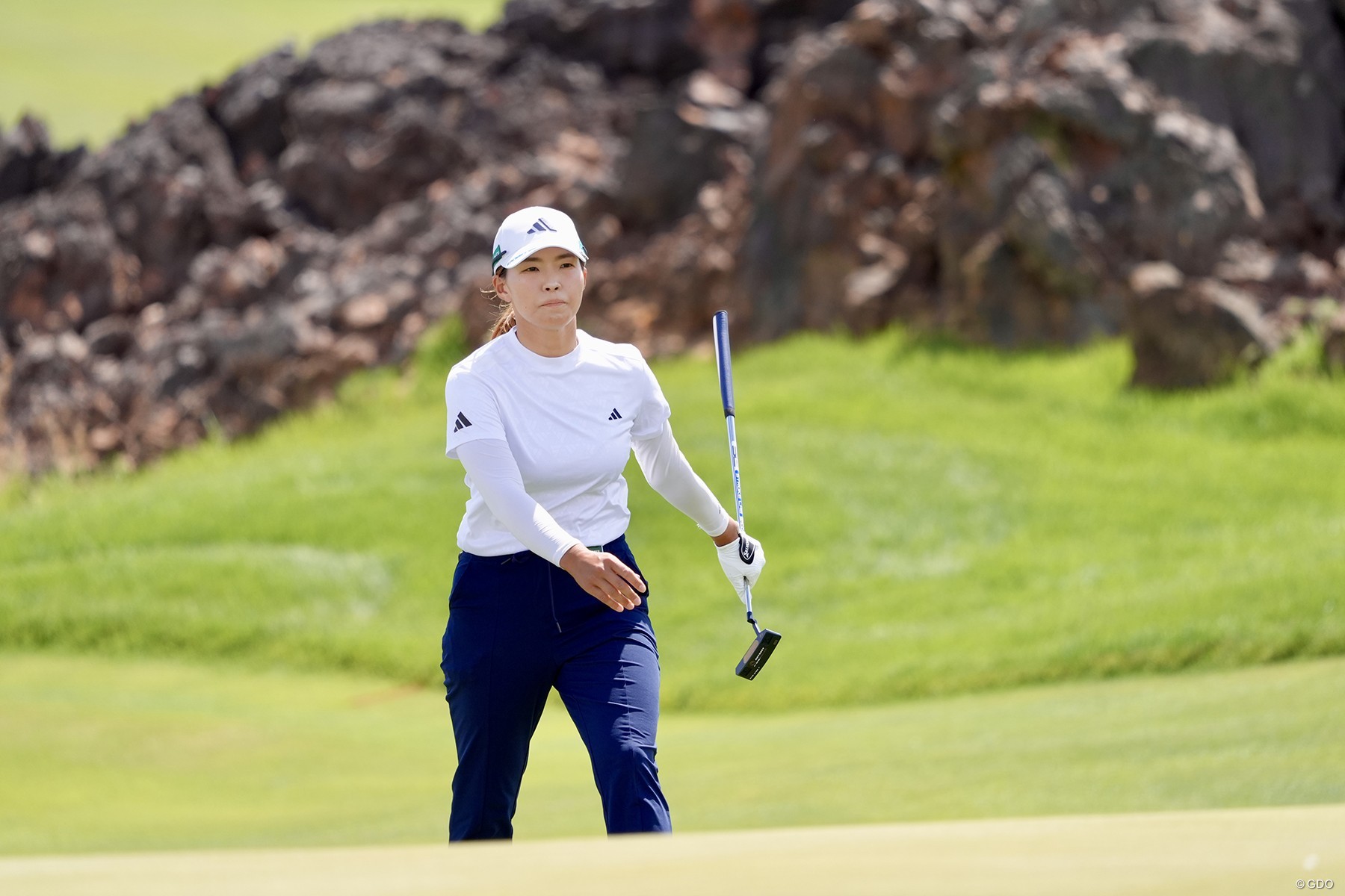 チャンスではパットが決まらない