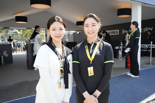 2025年 LIVゴルフ・コリア VIP専用ゲート VIP用の入り口も用意