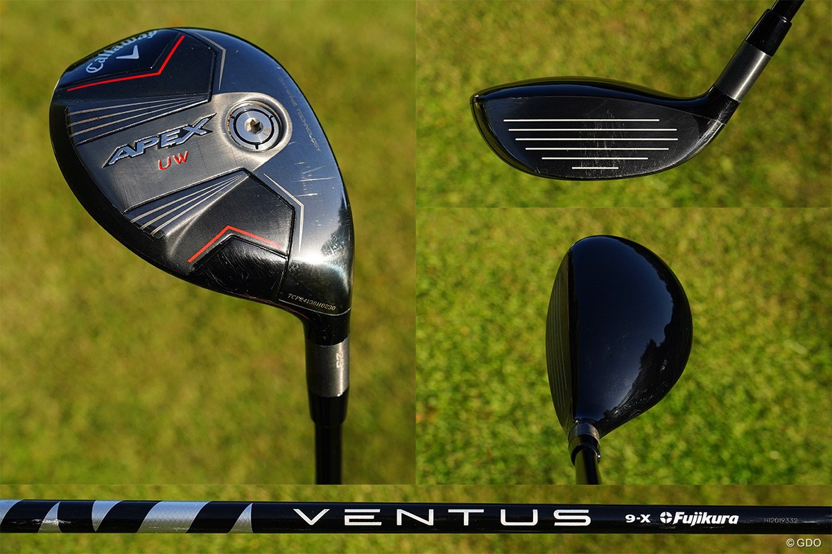 2025年 中日クラウンズ 最終日 浅地洋佑 ウッド系のシャフトは「VENTUS BLACK」でそろえる