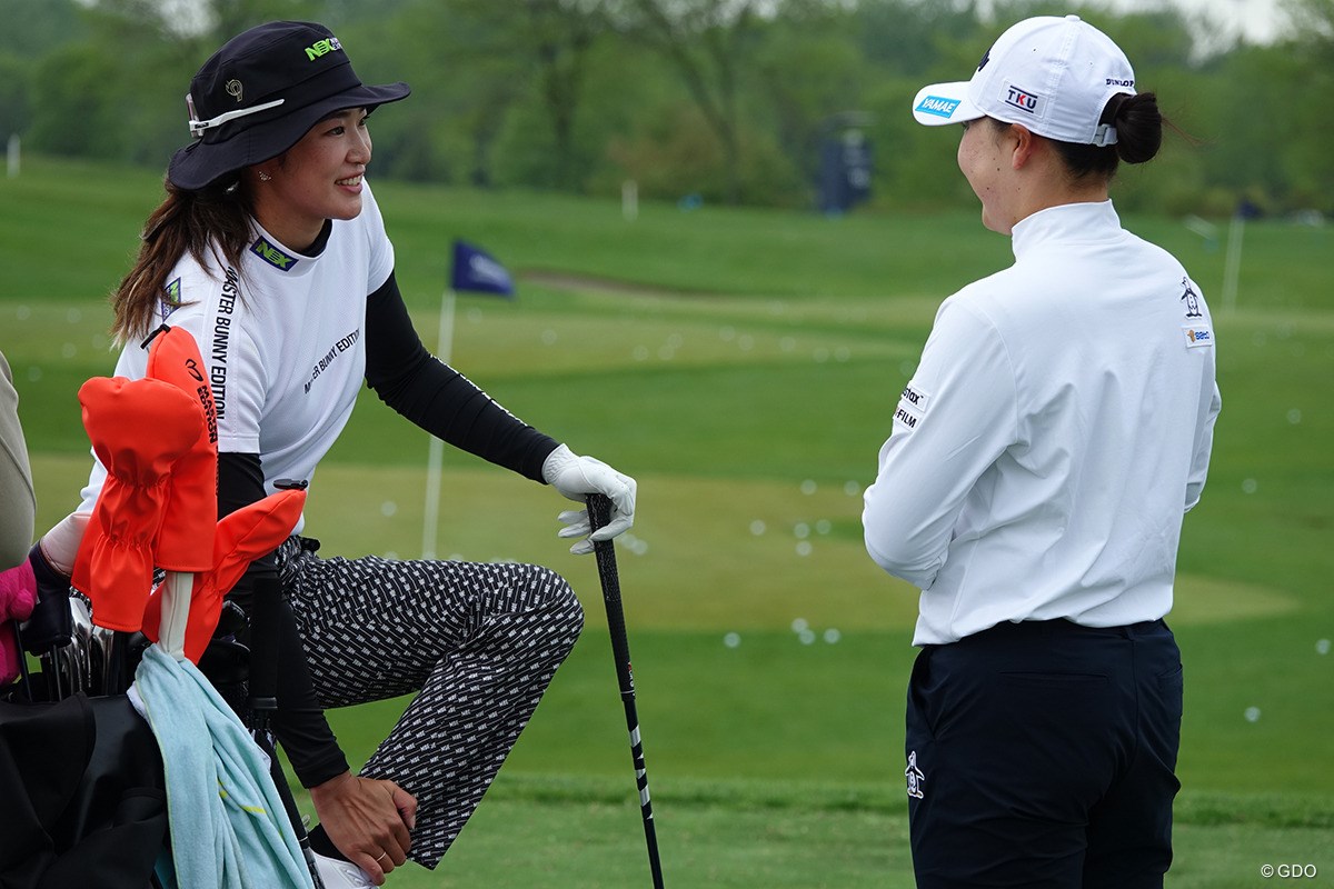 2025年 みずほアメリカズ・オープン 事前 竹田麗央 原英莉花