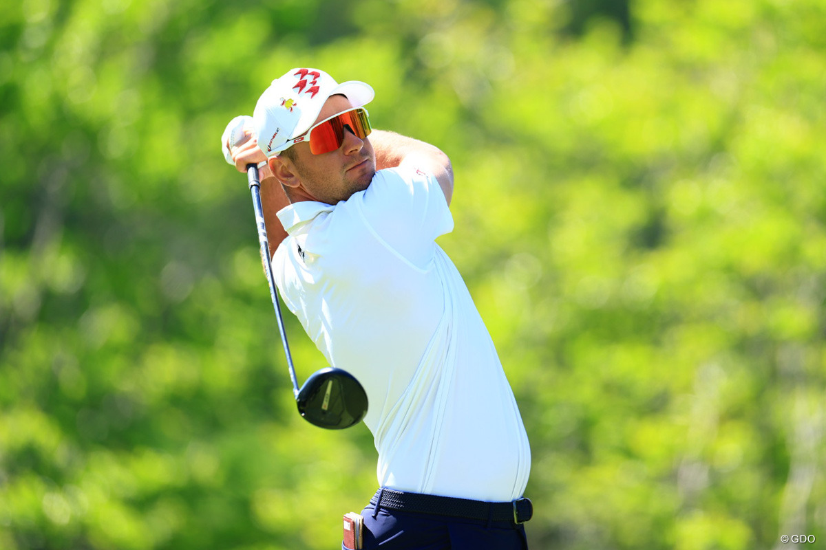 単独首位発進を決めたルーカス・ハーバート