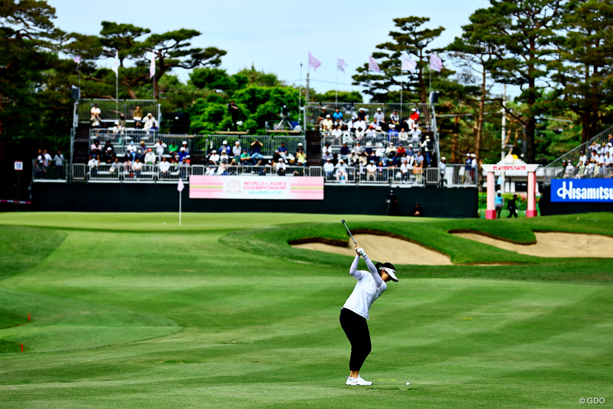 26勝目を目指す 2025年 ワールドレディスチャンピオンシップサロンパスカップ 初日 全美貞