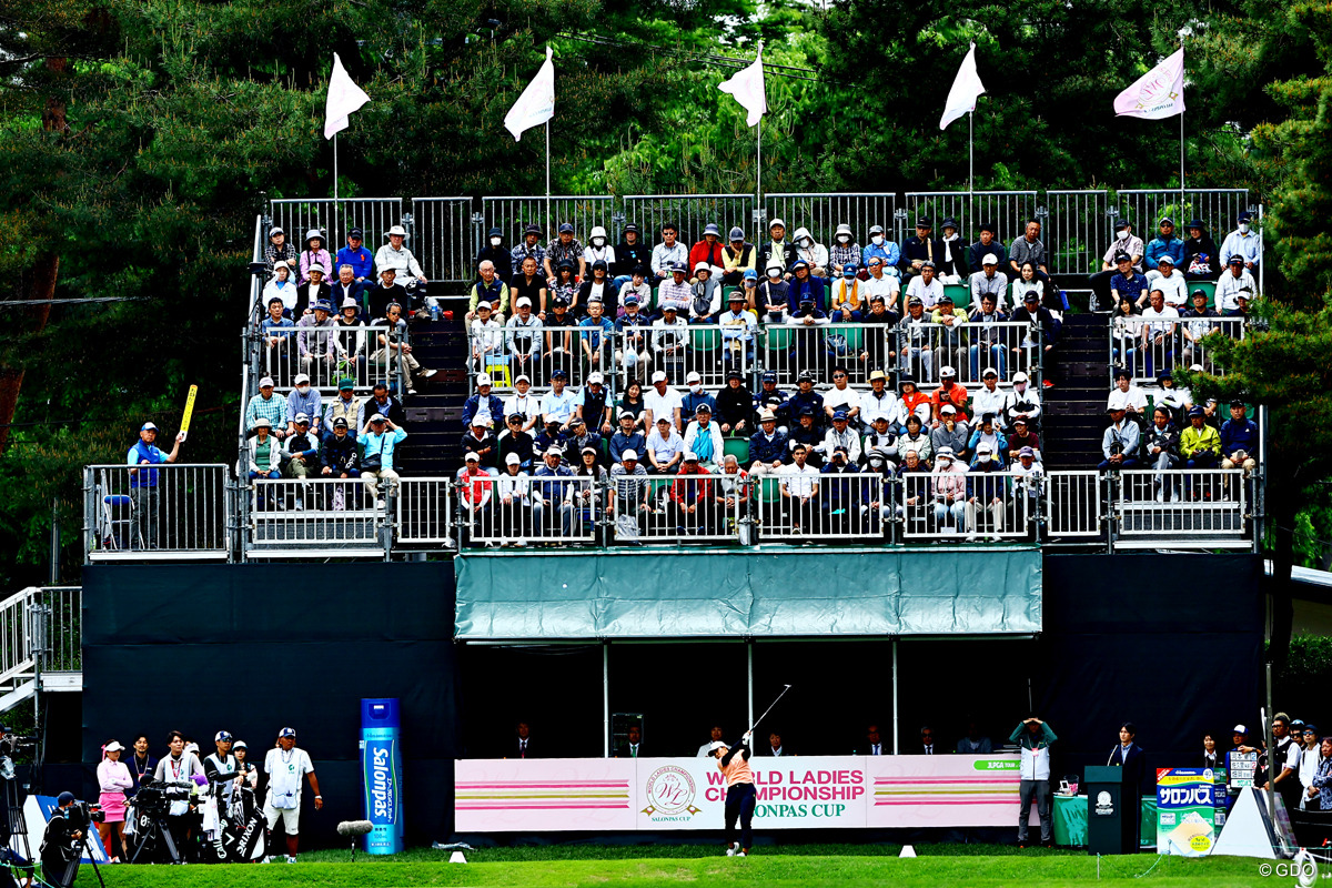 2日間で3ホールしかフェアウェイを外していない