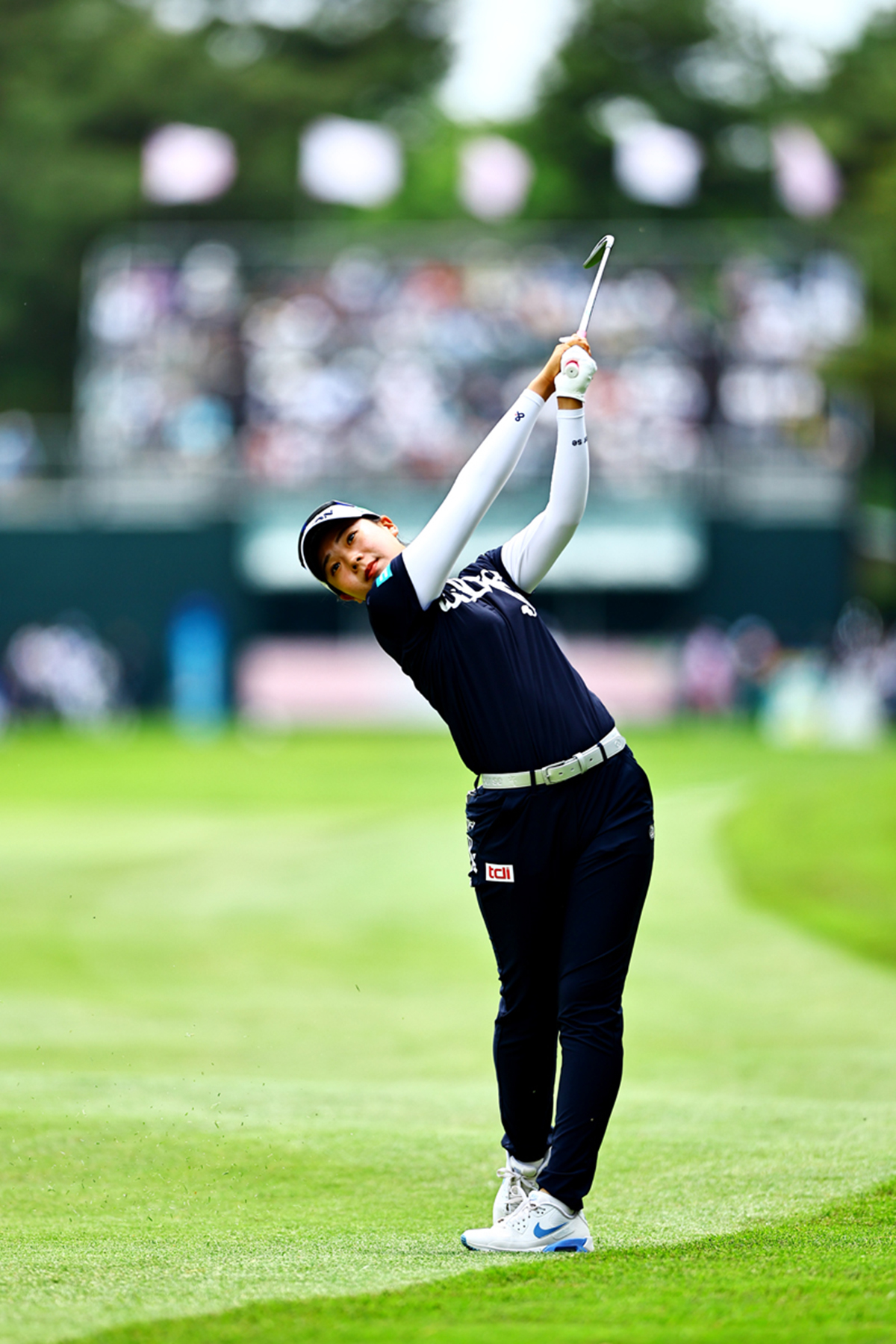 浮上を狙った2日目はバーディなし「77」