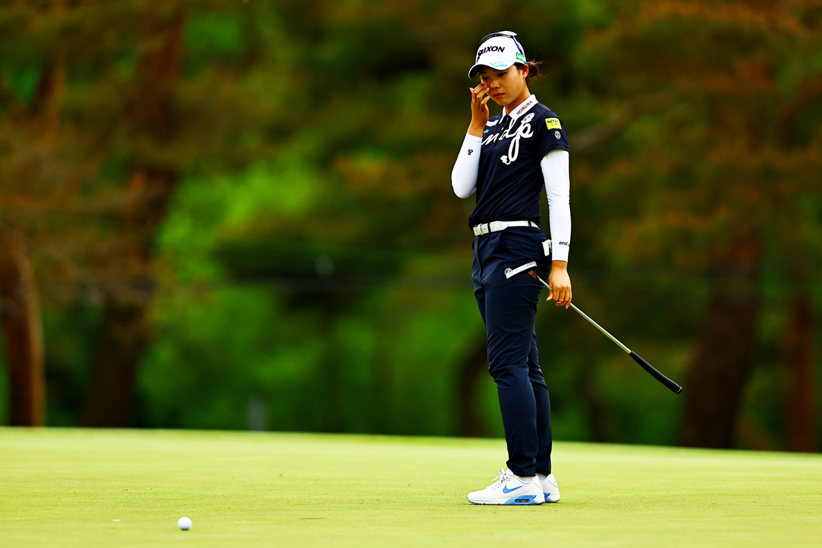 高速グリーンに跳ね返された経験を糧に