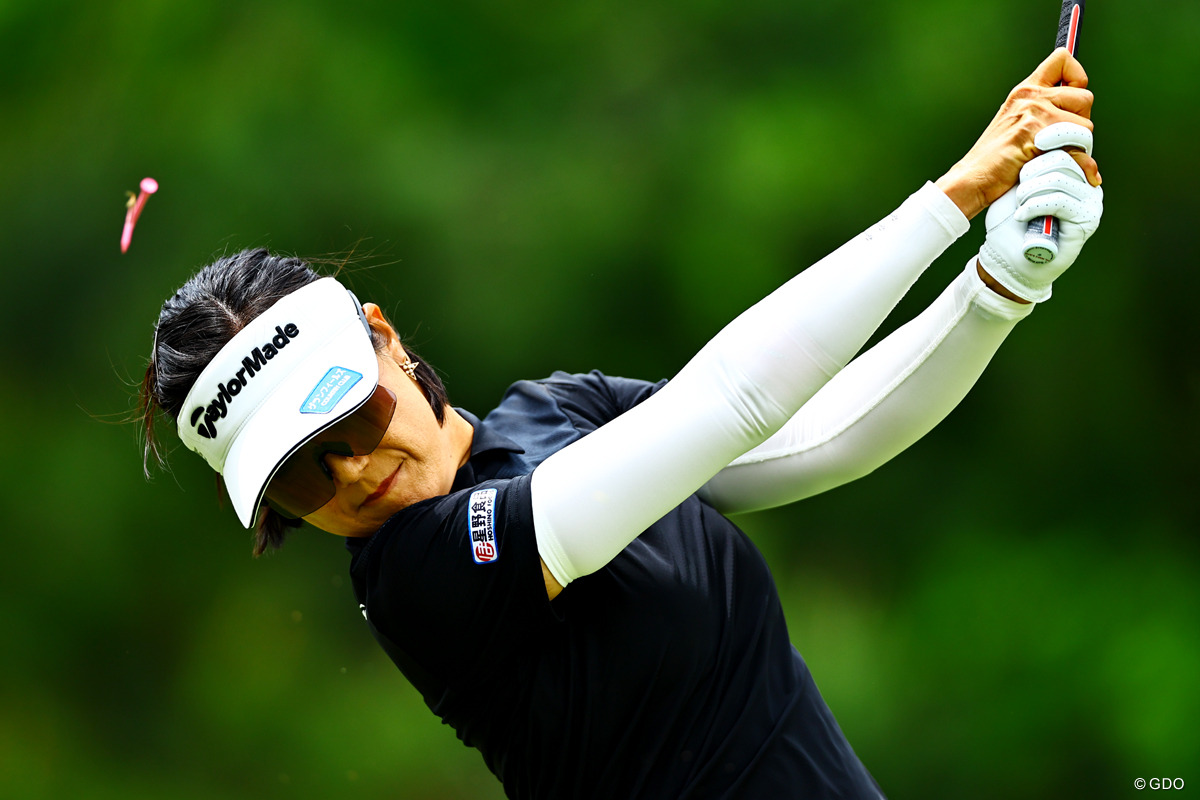 ティを飛ばして 2025年 ワールドレディスチャンピオンシップサロンパスカップ 2日目 全美貞