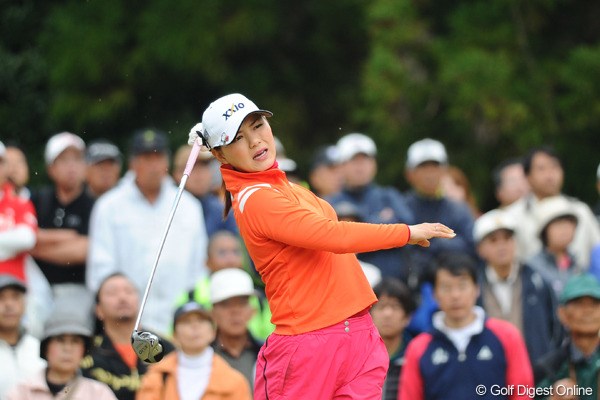 2011年 西陣レディスクラシック 初日 横峯さくら