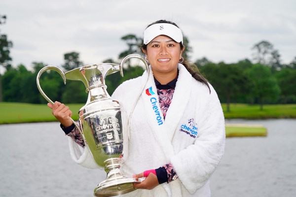 2023年 シェブロン選手権 最終日 リリア・ヴ カールトンウッズのダイブ1号は2023年のリリア・ヴ