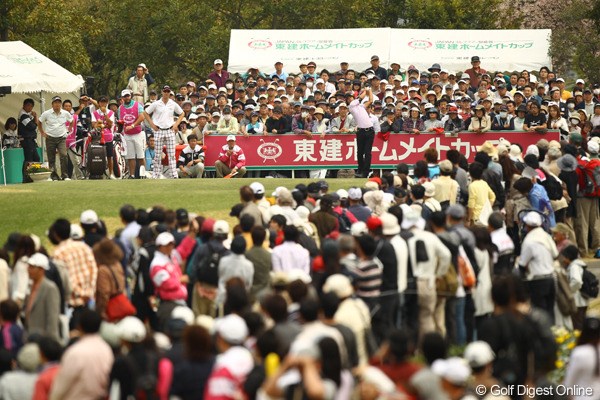 2011年 東建ホームメイトカップ 2日目 石川遼 10番ホール