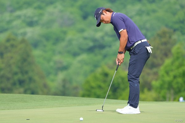2025年 関西オープンゴルフ選手権競技 初日 松田一将 パットが好調