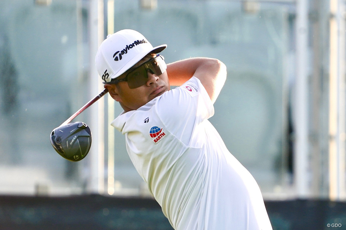 久常涼が3アンダー「68」をマーク。日本勢最上位でスタートした