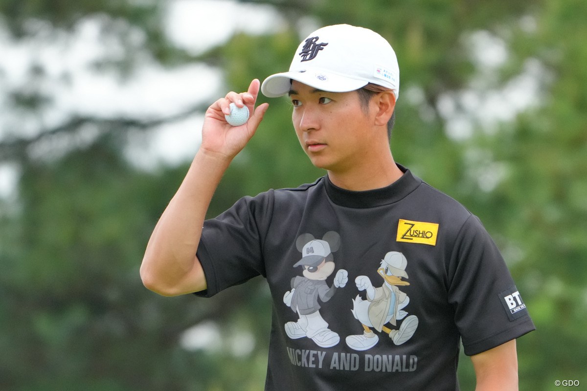 2025年 関西オープンゴルフ選手権競技 2日目 鈴木海斗